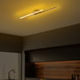 Opviq Lámpara de Araña Dorada con LED Integrado